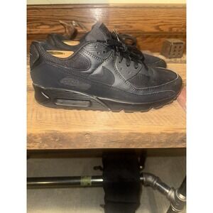 Nike Air Max 90 'Triple Black' Running Shoes‎ CN8490-003 Men's Size 11.5